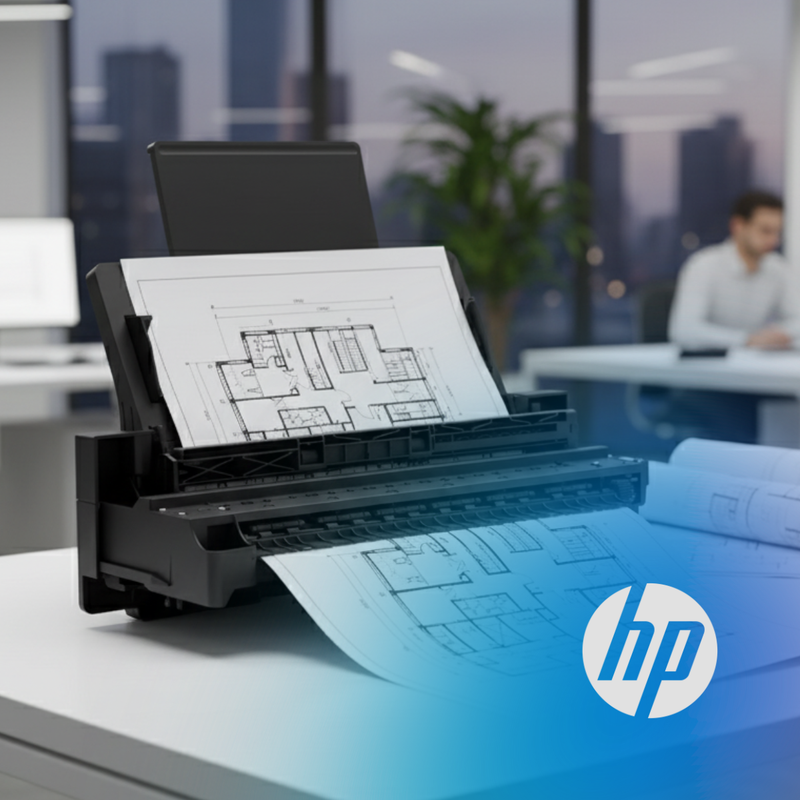 Alimentador Automático de Folha HP DesignJet 8AJ60A