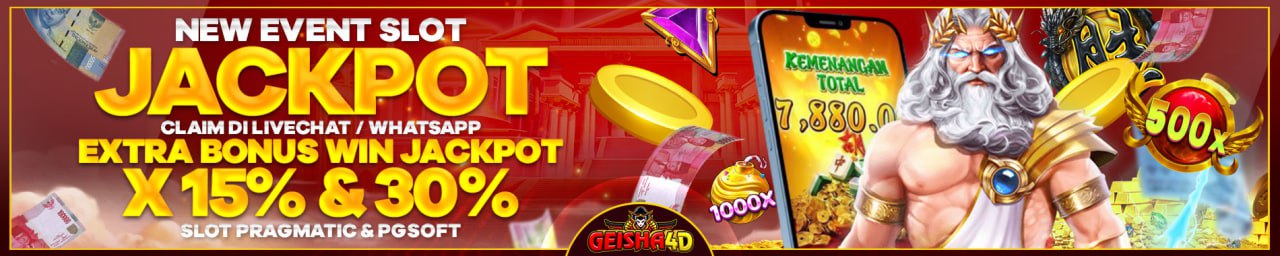 BONUS SEMUA EVENT GEISHA4D