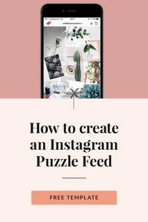 Canva for Begginers - Create Your Own Puzzle Feed for Instagram!