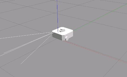 Simulación en Gazebo del Turtlebot3 moviendose