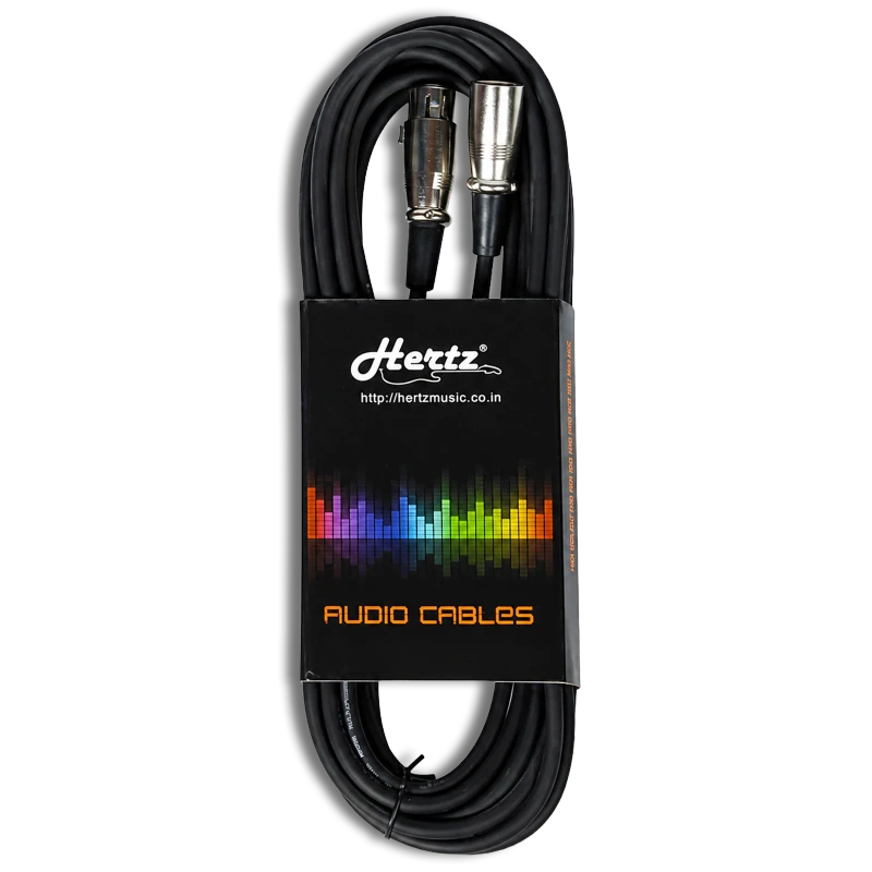 HERTZ HZCD-8021 Guitar Cable | 6-Meter Connection | Black