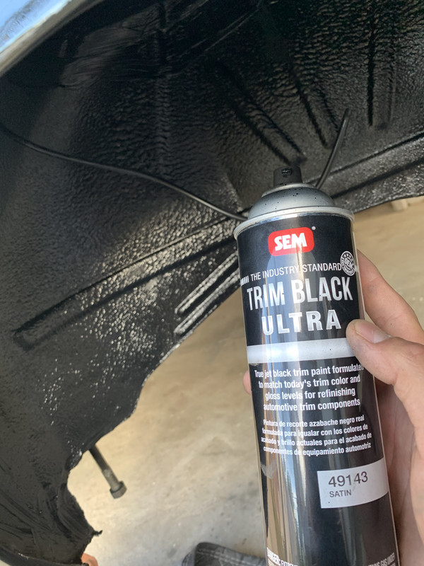 SEM 49143, Trim Black Ultra Satin, Aerosol (6 Pack)