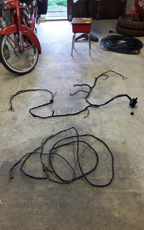 Faisceau électrique Traction .