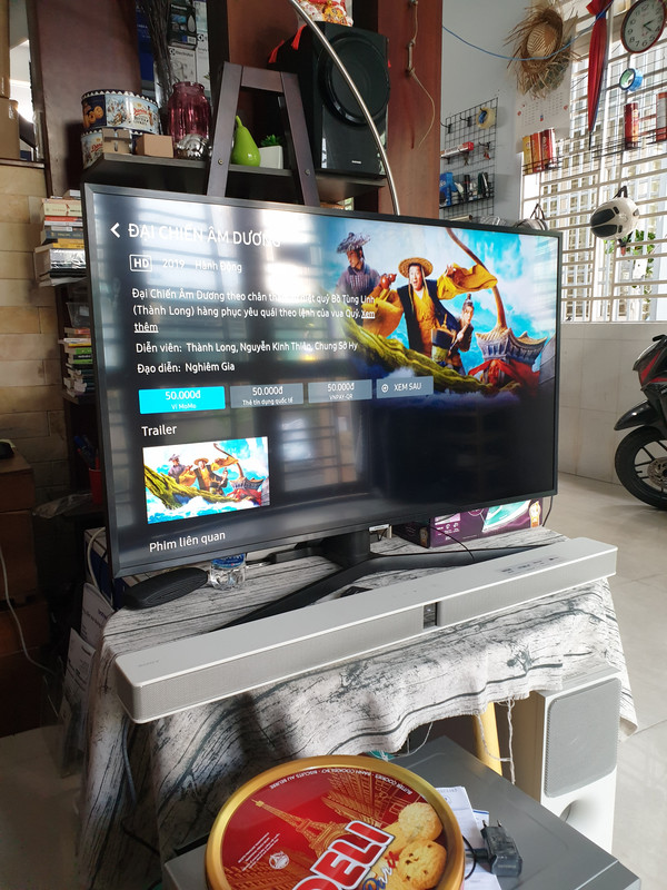 Smart Tivi Samsung 4K UltraHD UA43NU7800 (Bảo hành đến 04/2021)