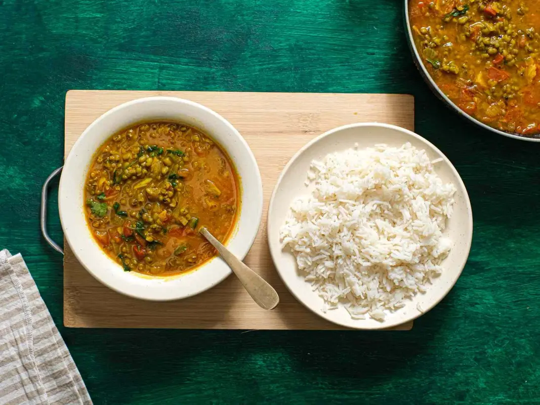 Moong Dal and Rice