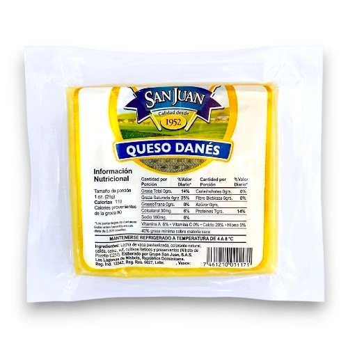 San Juan Queso Danes Aprox. 1 Lb
