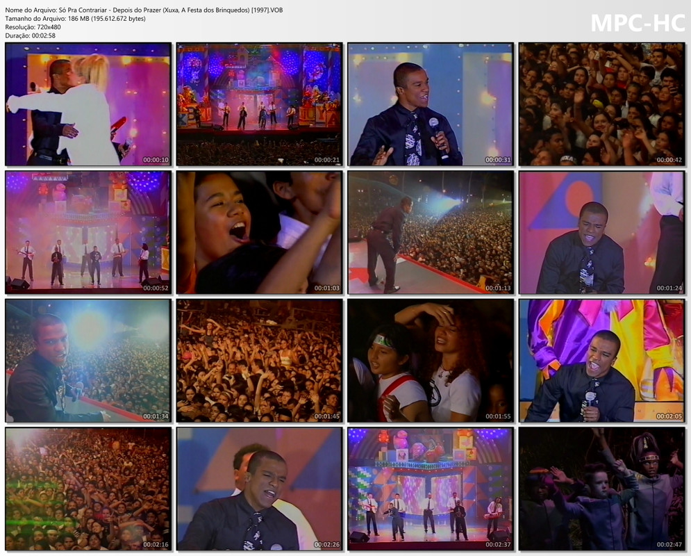 Só Pra Contrariar - Depois do Prazer (Xuxa, A Festa dos Brinquedos) [1997]