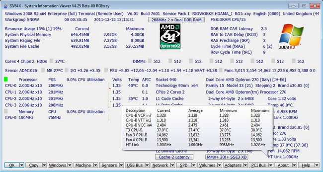 SIV (System Information Viewer) 5.37 SIV (System Information Viewer) 5.37