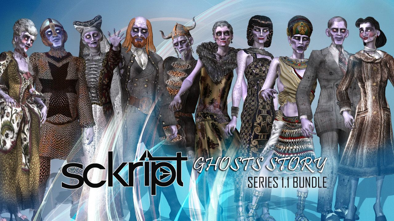 [ reallusion Character ] Sckript Ghost Story 1.1 Bundle