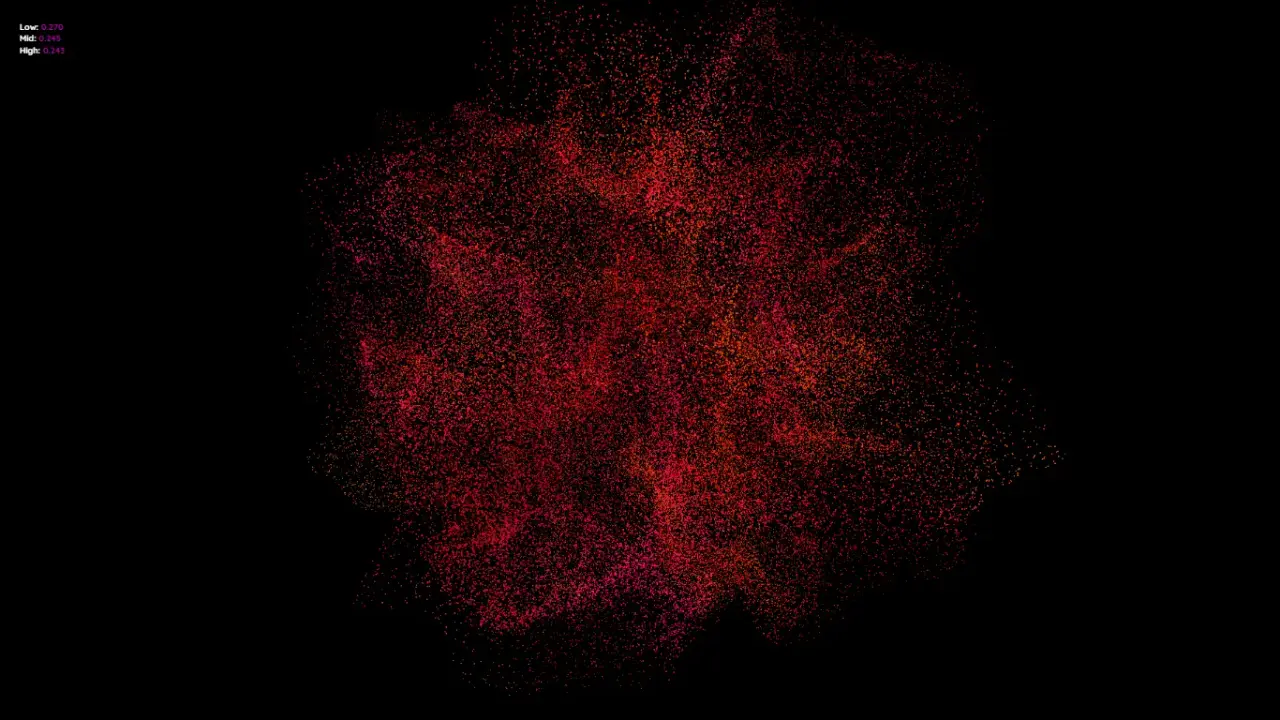 Audio-Controlled-Particles