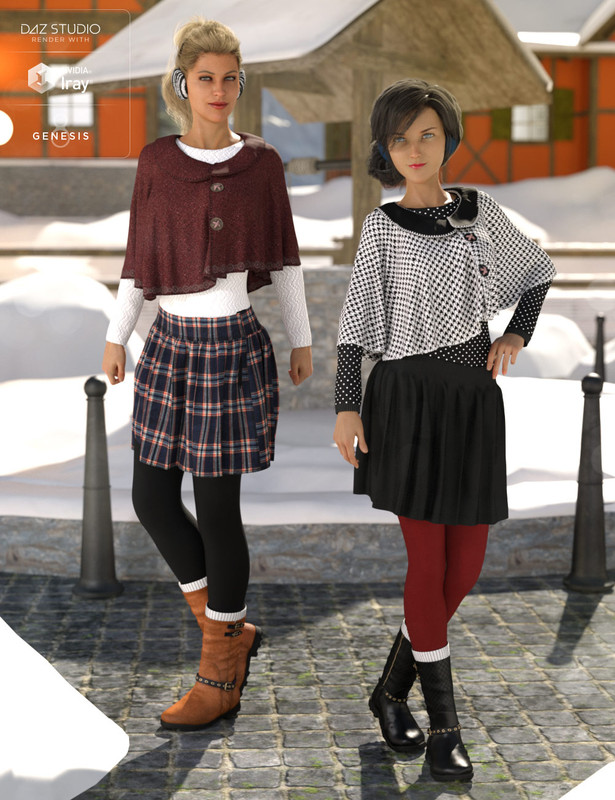 dForce Wonderland Outfit Textures dForce Wonderland Outfit Textures