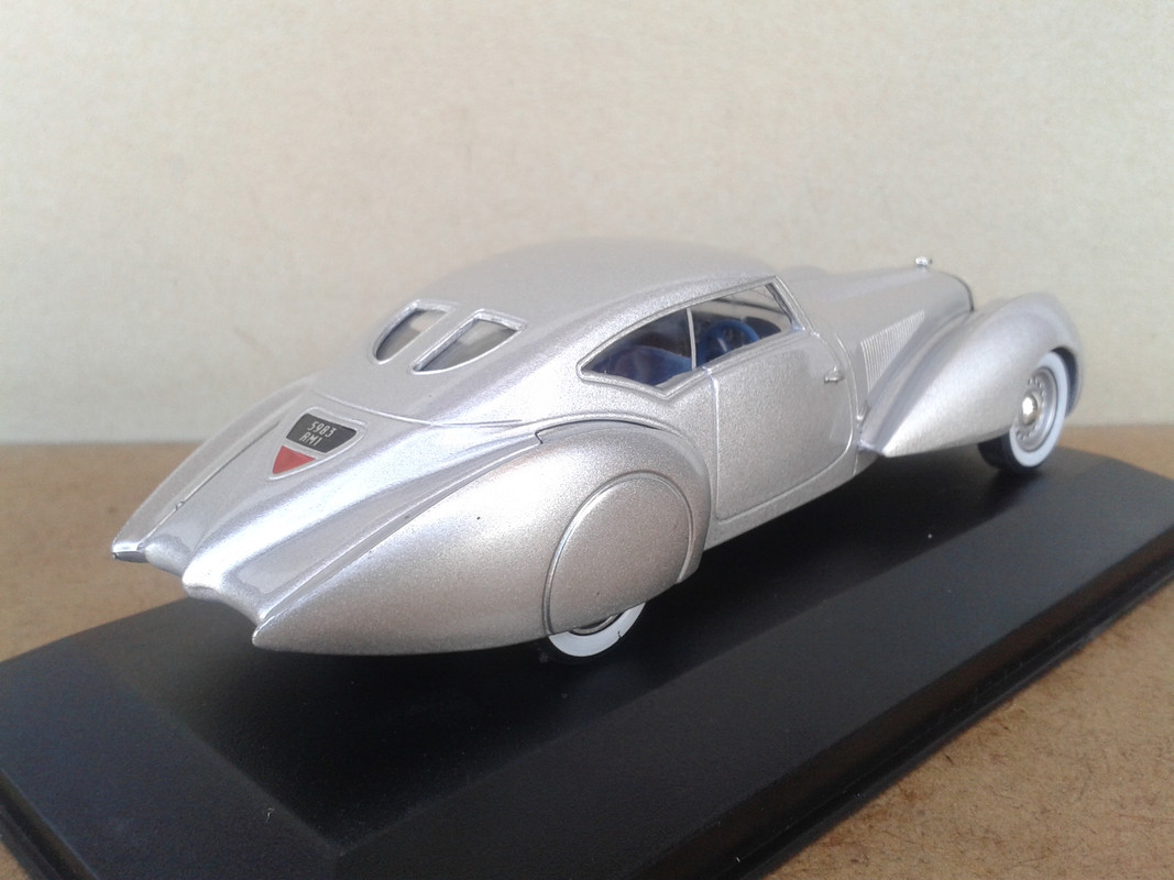 1938 Delage D8 120 S Pourtout Aero Coupé (Ixo-Altaya) (4)
