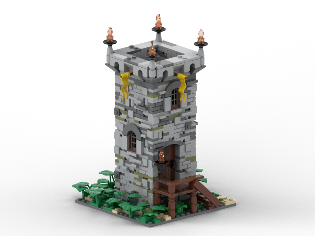 LEGO MOC Watchtower by legoprofi | Rebrickable - Build with LEGO