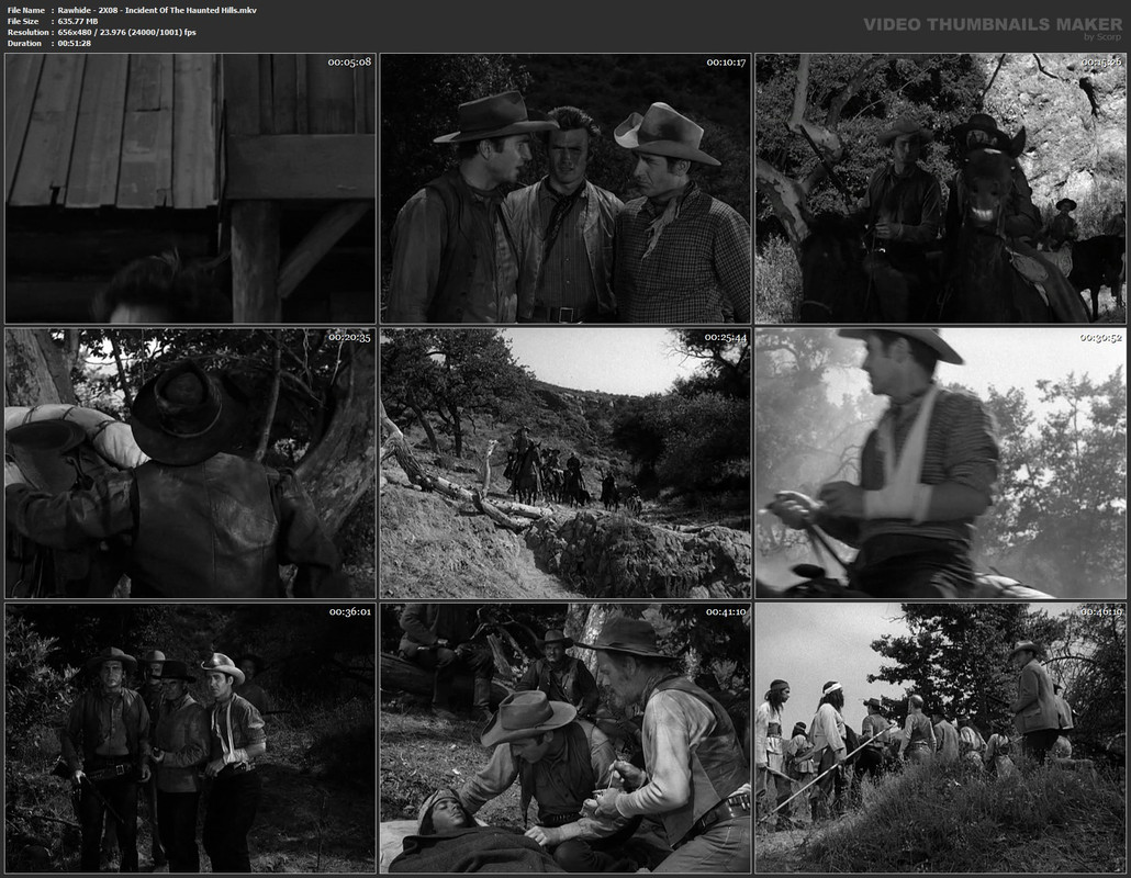 Rawhide - 2X08 - Incident Of The Haunted Hills.mkv