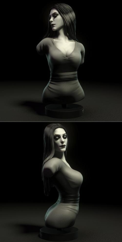 Practice bust - Torrida Minis (NEW) – 3D Print