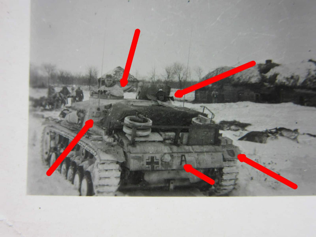 Foto Sturmgeschütz-Abteilung 189 Stug III Langro