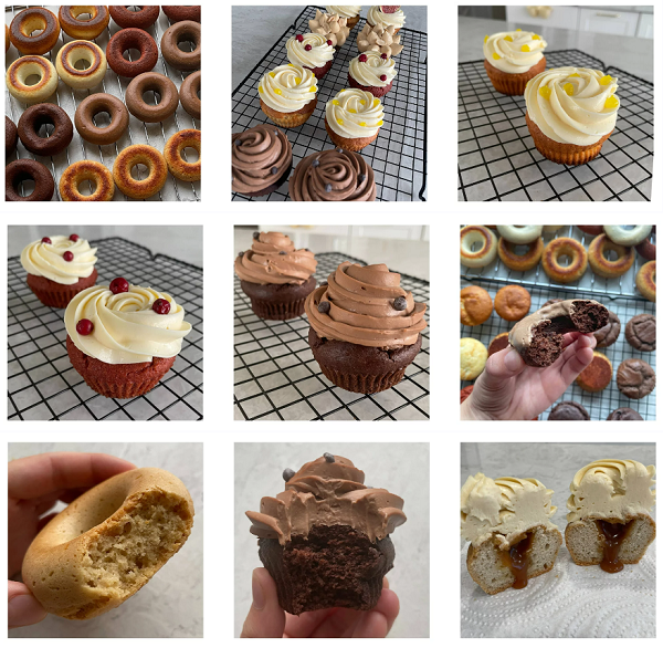 [Школа Низкоуглеводных Десертов] Пончики-Капкейки (ketocake39)