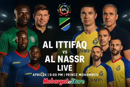 بث مباشر النصر والاتفاق | صدارة ضد طموح في دوري روشن