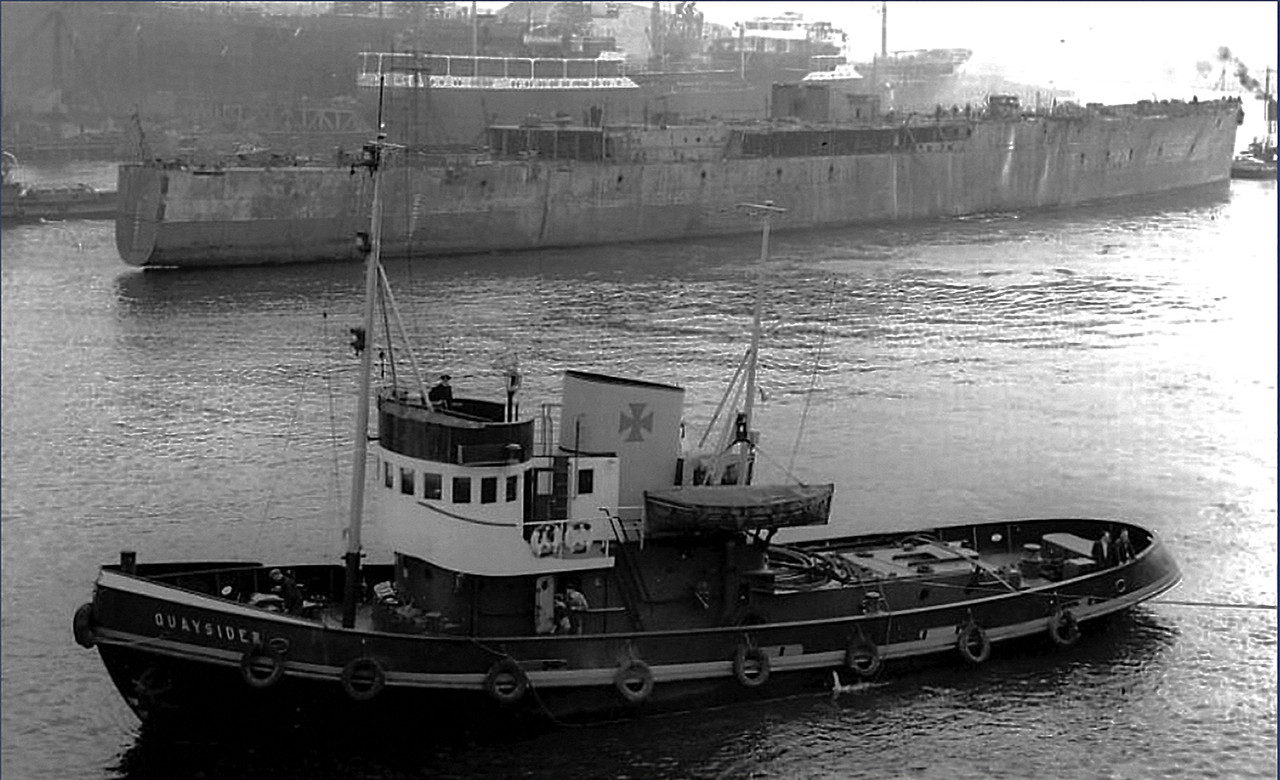 HMS Lion (C.34) ще как DEFENCE в Тайне с демонтированными надстройками