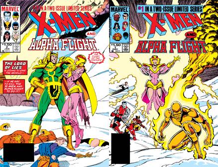X-Men & Alpha Flight Vol.1 #1-2 (1985-1986) Complete