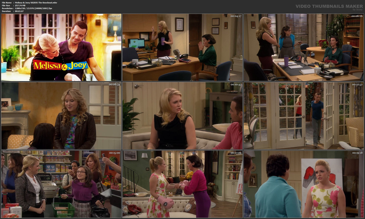 Melissa & Joey S02E05 The Knockout.mkv