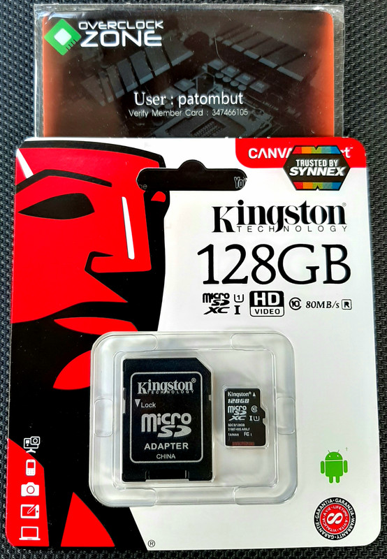 Kingston microSDXC UHS-I 128GB 20190828_152151