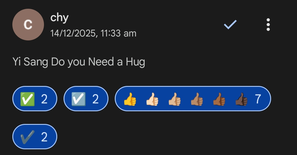 His Ass Is Not Getting That Hug