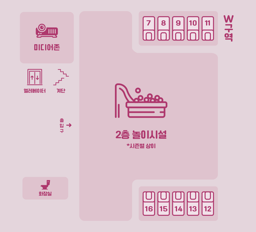 실내 2층 사이트맵