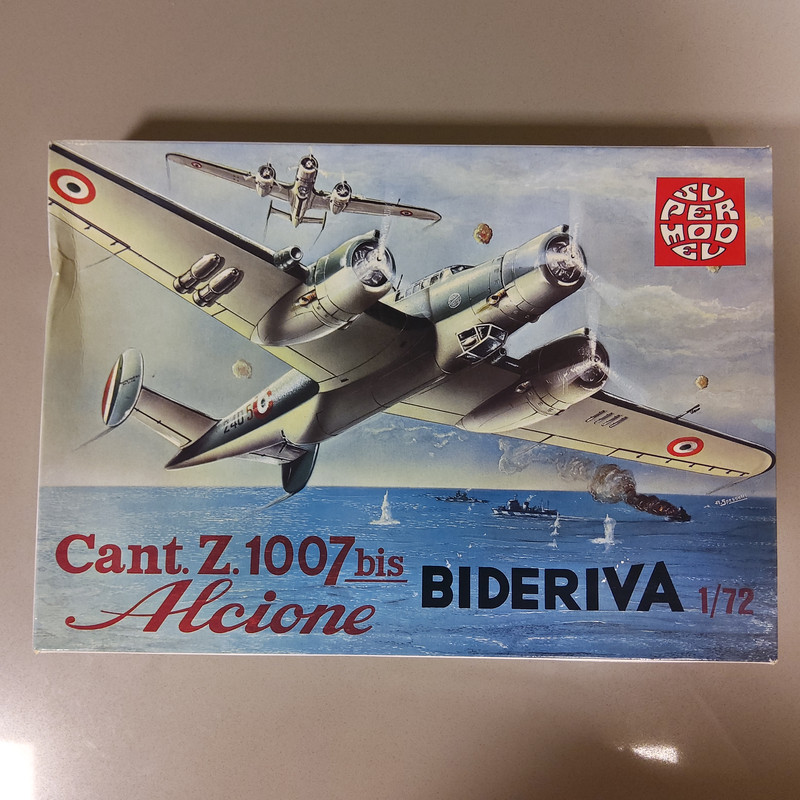 数量は多 Super - Alcione Bideriva Z.1007bis CANT Concluído] Model 1 - その他