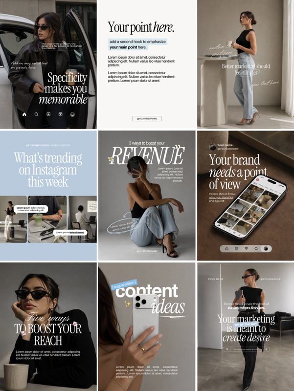 Business Coach Collection Canva templates coming next week