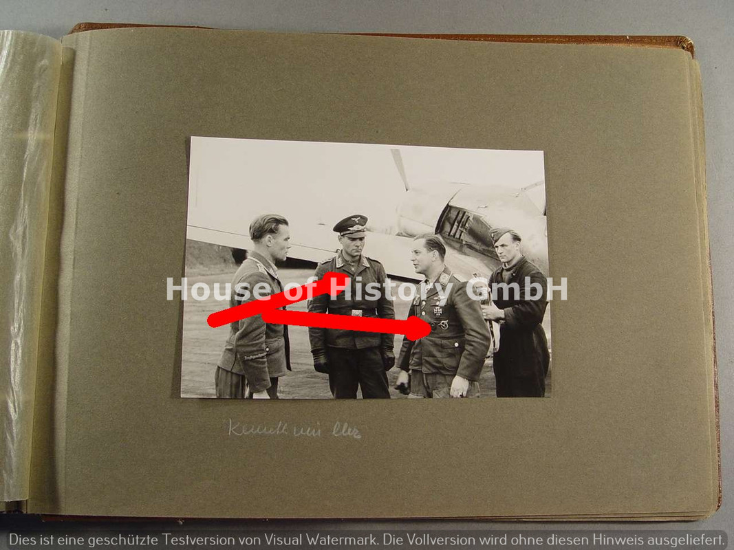 135769, Fotoalbum JAGDGESCHWADER 26, JG 26, Me 109, Bf 109, FW 190, Com. D Bader (16)
