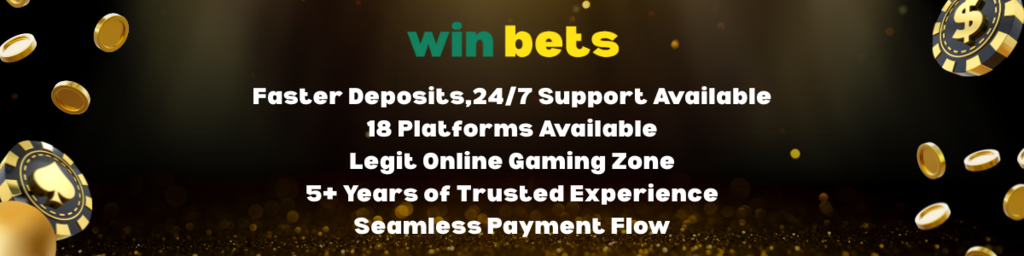 Fast deposits and 24/7 support for WINBet online games