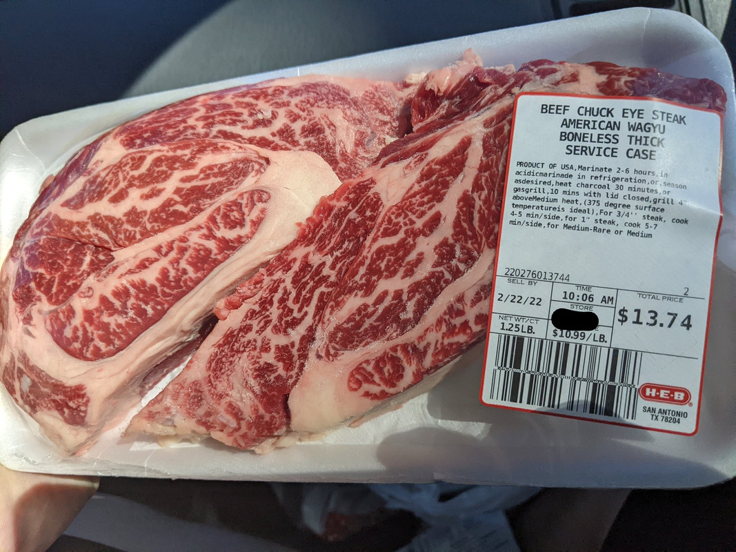 HEB Steaks Food and Drink