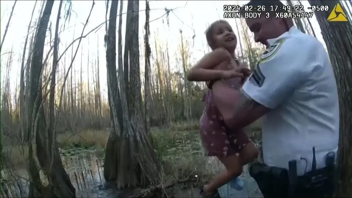 Niña con autismo es rescatada en un pantano de Florida: Emoción y agradecimiento