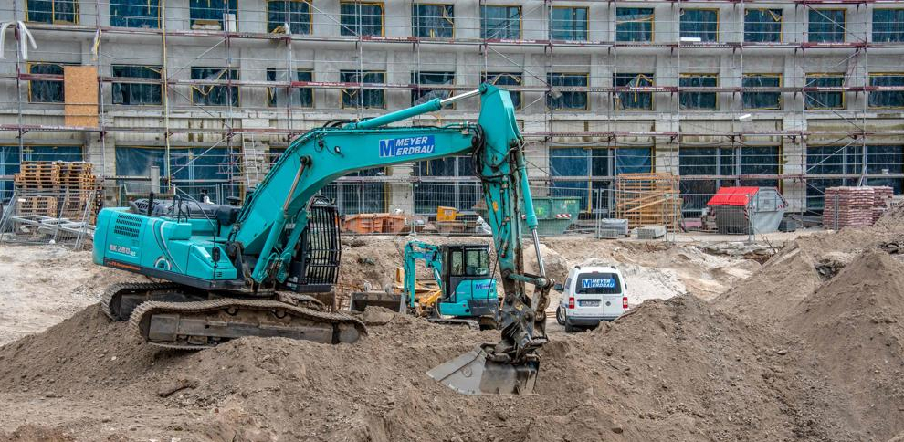 Obras en las que se ha encontrado una bomba de la Segunda Guerra Mundial. John Macdougall - AFP