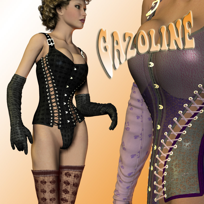 Gazoline for V4 Leather Corset