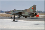 296 IAP Mig-23UB 60 Red_0904120_Winter 1992-1993