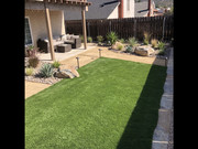 Reclaimed San Diego Yard With Clean Turf and Landscaping