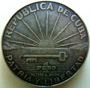 ¡Viaje a los 50! 1 Peso. Cuba. 1953. P1190688