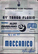 Targa Florio (Part 5) 1970 - 1977 - Page 9 1977-TF-0-Pass-meccanico-1