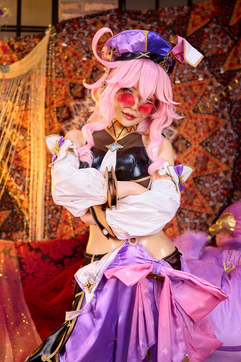 Joyce Lin2x Dori Cosplay Genshin Impact 高清写真 48P插图2