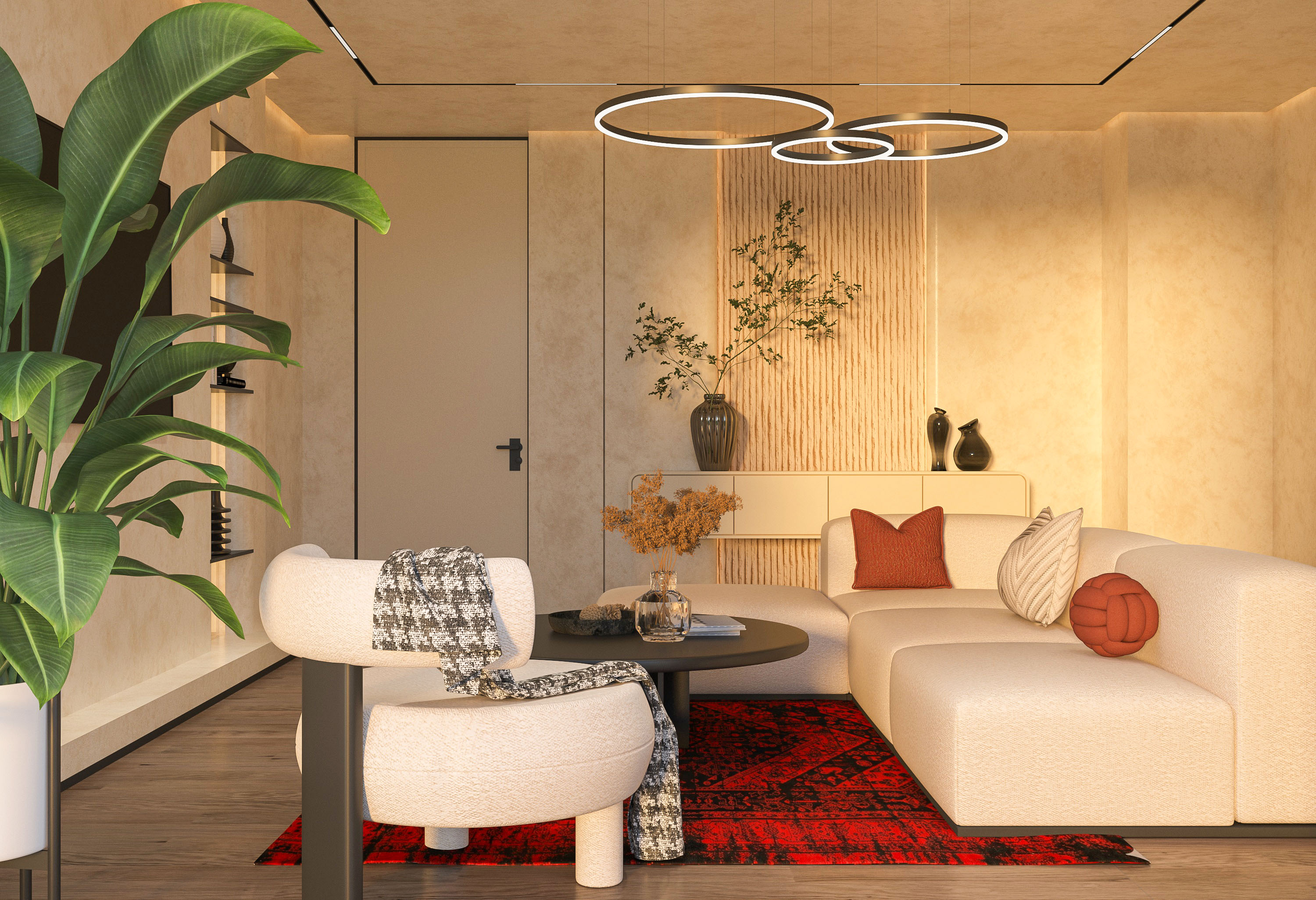 render of lighting design