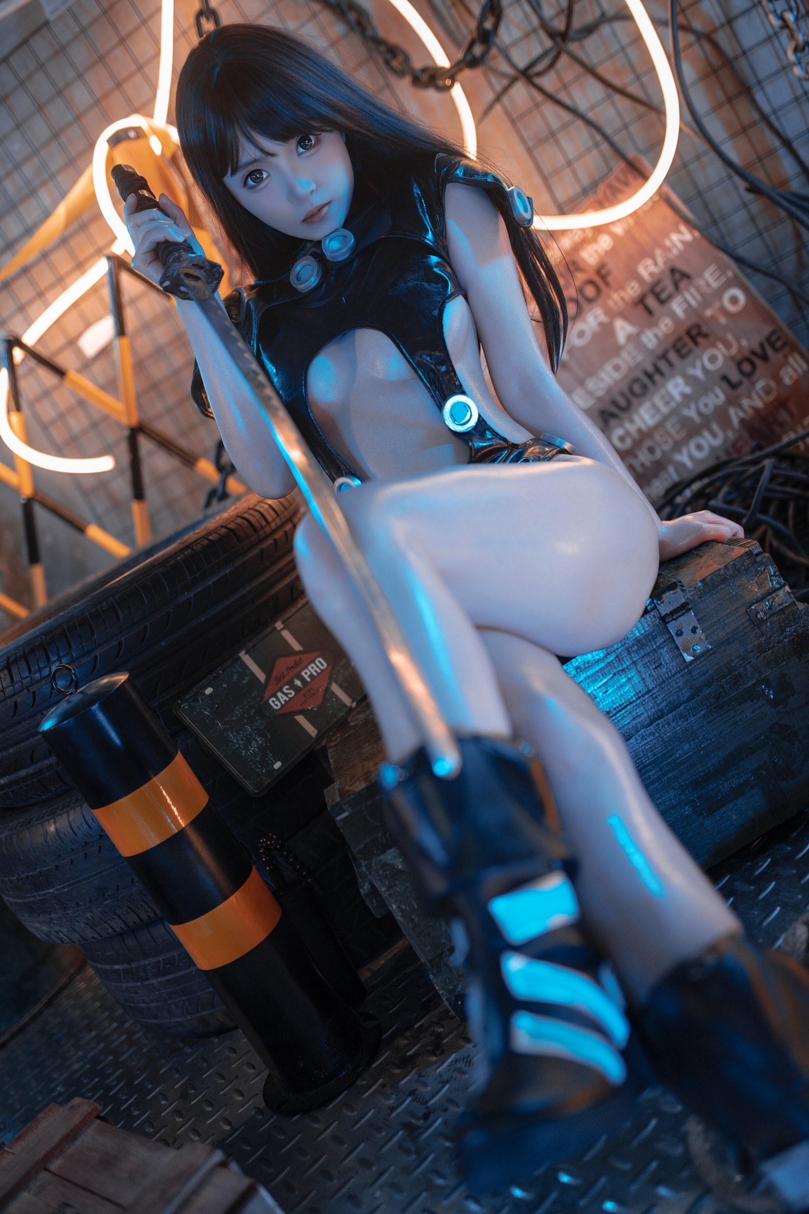 Bangni邦尼 – 杀戮都市 下平玲花 Cosplay 高清写真集（90P-6V-1.17GB）插图9