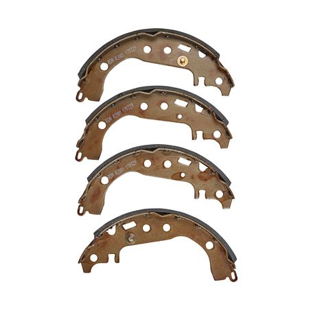REAR BRAKE SHOE SET WITHOUT HAND BRAKE LEVER REAR BRAKE SHOE SET WITHOUT HAND BRAKE LEVER