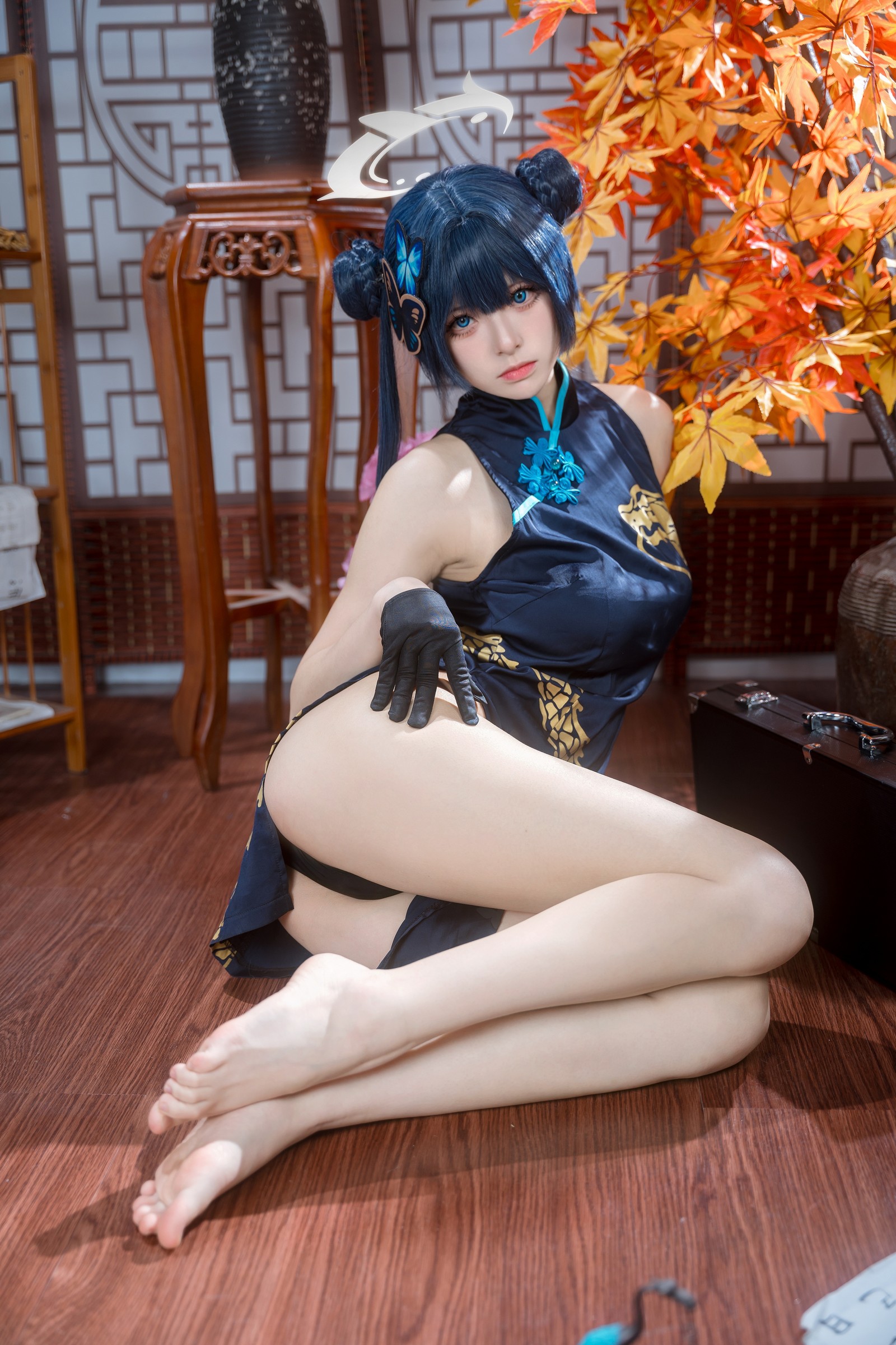九柒喵 – 碧蓝档案 妃咲 Cos 高分辨率写真（28P-137M）蓝档案角色合集插图9