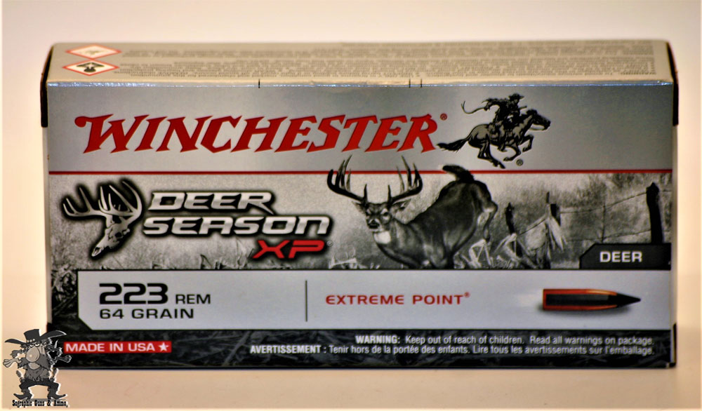 223 DEER Winchester 223 64 Grain DEER SEASON XP Extreme Point 20 Rounds