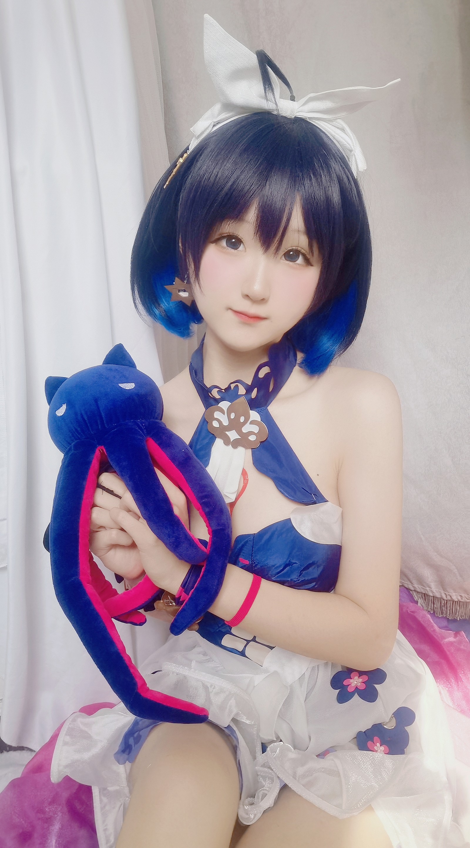 Seele麦麦希儿彼岸浪花 Cosplay｜海边主题高清写真（102P-532MB）插图2