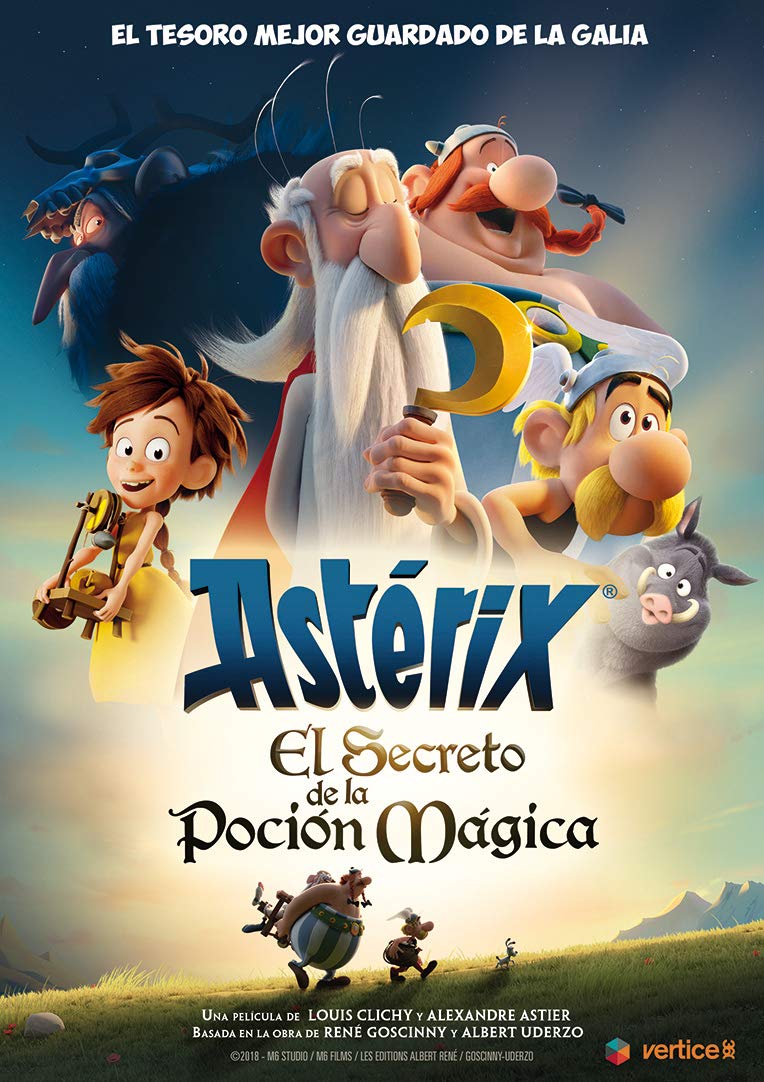Astérix y Obélix - Peliculas Animadas (1967-2018) [720p]