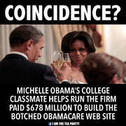 Michelle Obama not coincidence