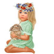 Baby-with-a-rabbit-14